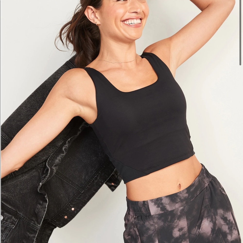 Powersoft Cropped Tank Top